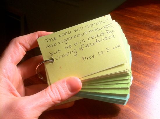 Scripture Memorisation